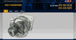 Desktop Screenshot of paulstransmissions.com